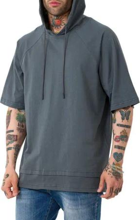 RedBridge T-Shirt mit Kapuze - Lässiges Oversized-Hoodie-Shirt