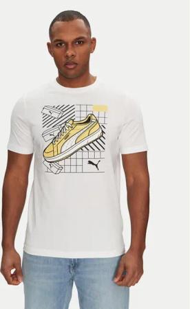 Puma T-Shirt Sneaker 684830 Weiß Regular Fit