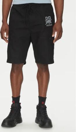 HUGO Sportshorts Garlio 50542795 Schwarz Regular Fit