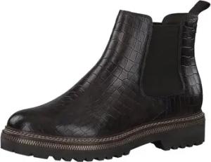 Tamaris Stiefel Stiefeletten mocca croco (dunkel) 1-25408-27-345