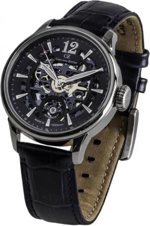 Carl von Zeyten CVZ0051BL Herrenuhr Enz Automatik 40mm 5ATM
