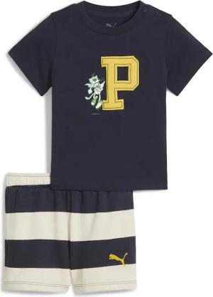 PUMA Jogginganzug "Minicats SUPER PUMA Set aus T-Shirt und Shorts Kinder"