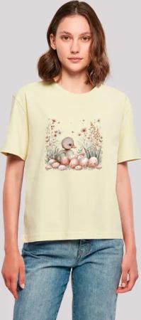 F4NT4STIC T-Shirt "Ente Ostereier Blumen Küken", Premium Qualität