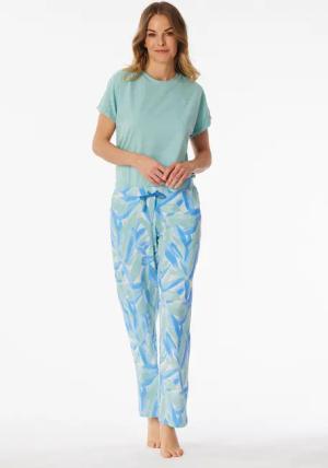 Hose lang multicolor gemustert - Mix+Relax 44