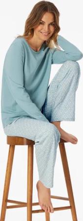 Schlafanzug lang mineral - Comfort Essentials 36