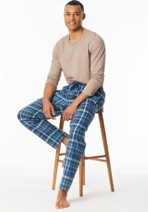 Hose lang Webware multicolor kariert - Mix+Relax 48