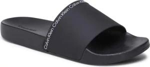 Calvin Klein Pantoletten Pool Slide Rubber HM0HM00981 Schwarz