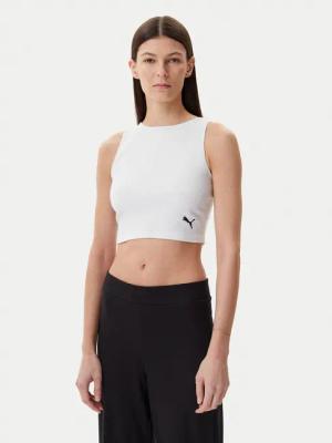 Puma Top Ess 629765 Weiß Slim Fit