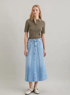 Ripp-Poloshirt slim