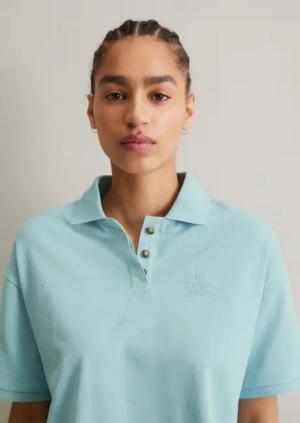 Kurzarm-Poloshirt wide