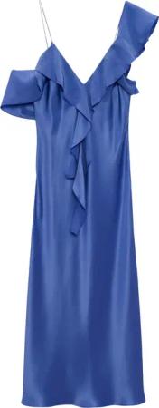 Dorothee Schumacher - SENSE OF SHINE dress - Größe 36 - blau