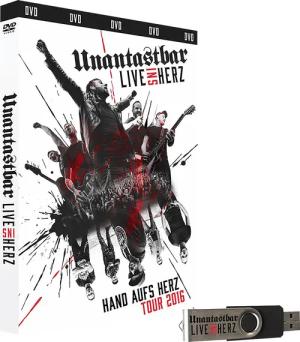 Live ins Herz von Unantastbar - 2-DVD (Amaray)