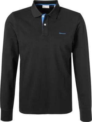 Gant Herren Polo-Shirt schwarz
