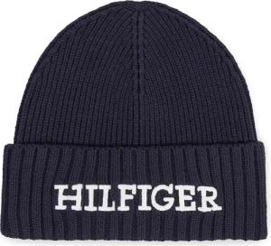 Tommy Hilfiger Mütze Monotype Beanie AM0AM11737 Dunkelblau