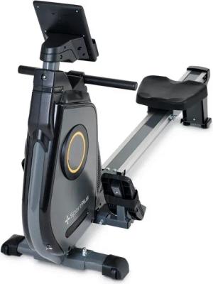 SportPlus Rudergerät SP-MR-1400-B-iE, klappbar, App, Magnetbremssystem, 24 Widerstandsstufen, 6 Programme