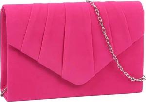 Coonoor Abendtasche Umschlag Abend Clutch Bag, mit abnehmbarer Kette
