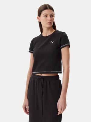 Puma T-Shirt Dare To 629806 Schwarz Slim Fit