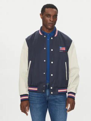 Gant Bomberjacke Varsity 7006519 Dunkelblau Regular Fit
