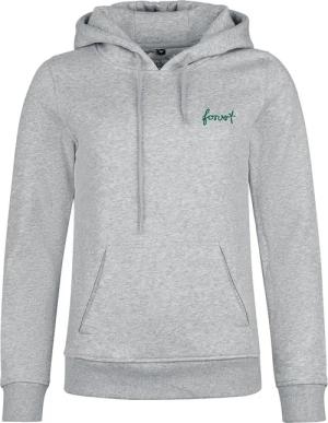 Forvert Kapuzenpullover - Napa - S bis XXL - für Damen - Größe XL - grau meliert