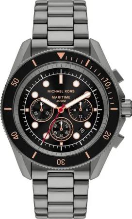 MICHAEL KORS Chronograph MARITIME MK9204, Quarzuhr, Armbanduhr, Herrenuhr, Edelstahlarmband, analog, Tag