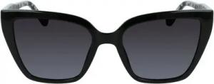 Liu Jo Sonnenbrille Elegante Damensonnenbrille mit quadratischen Gläsern in Schwarz