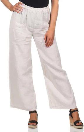 Mississhop Leinenhose Leinenhose 100 % Freizeithose Sommerhose M.372