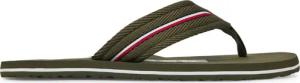 Tommy Hilfiger Zehentrenner Corporate Hilfiger Beach FM0FM05436 Rot