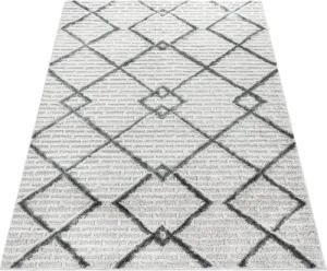 Stilvoll Günstig Hochflor-Teppich für Wohnzimmer und Schlafzimmer Boho-Design, Rechteck, Höhe: 20 mm
