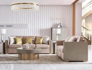 Xlmoebel Wohnzimmer-Set Neues Ledersofa Set mit 3-Sitzer und 2-Sitzer Couch in modernem Design, (2-St., Sofagarnitur 3+2 Sitzer), Hergestellt in Europa