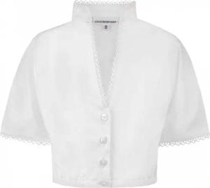Dirndlbluse Susi (weiss, Gr. 134-140) von Stockerpoint Trachtenkids für Unisex, Oberteile, 100% Baumwolle