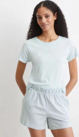 Marc O'Polo Shorts Mix & Match Cotton mit floralem Alloverprint
