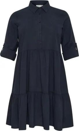 KAFFE Curve Jerseykleid Kleid KCnana Große Größen