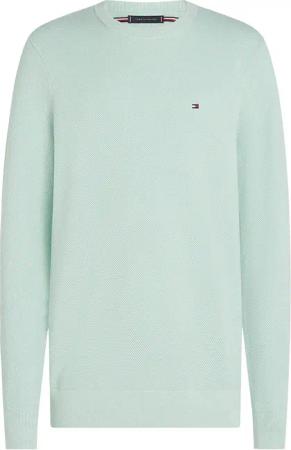 Tommy Hilfiger Structure Pullover Mintgrün - Größe 3XL