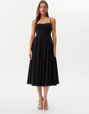 Guess Coctailkleid W5GK61 WGMR2 Schwarz Regular Fit
