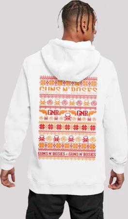 F4NT4STIC Kapuzenpullover "Guns And Roses Christmas", Premium Qualität