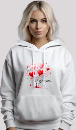 F4NT4STIC Kapuzenpullover "Herzbaum Be Mine", Premium Qualität
