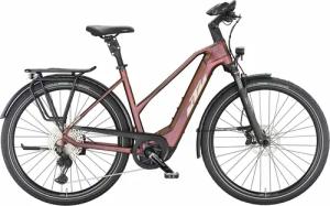 KTM MACINA STYLE 720 (750 Wh), 11 Gang Kettenschaltung, Damenfahrrad, Trapez, Modell 2024, 28 Zoll 56 cm sunset matt (champagne+black)