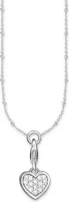 925er Silberkette Herz von Thomas Sabo mit Zirkonia