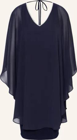 Joseph Ribkoff SIGNATURE Cocktailkleid im Materialmix mit Schmucksteinen