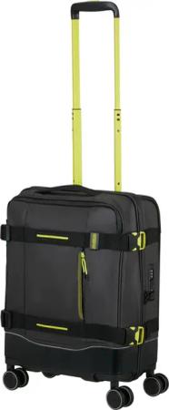 American Tourister Handgepäckkoffer Urban Track Spinner S coated 55cm black/lime