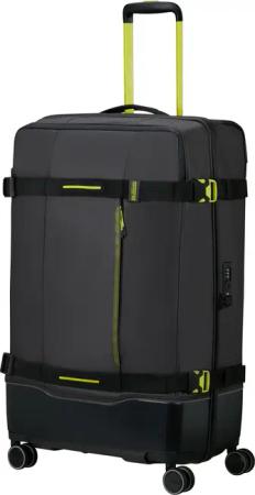 American Tourister Trolley Urban Track Spinner L coated 79cm black/lime