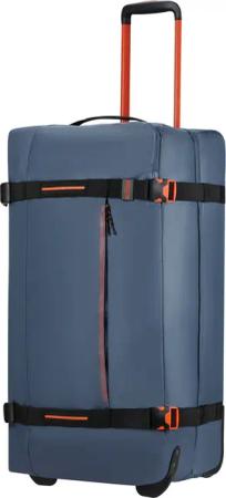 American Tourister Reisetasche mit Rollen Urban Track Duffle/Wheels L coated 116l navy/orange