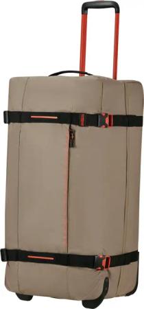 American Tourister Reisetasche mit Rollen Urban Track Duffle/Wheels L coated 116l beige/orange