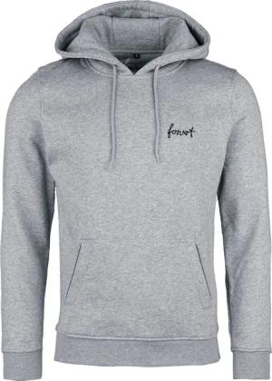 Forvert Kapuzenpullover - Ventura - S bis XXL - für Männer - Größe XL - grau meliert