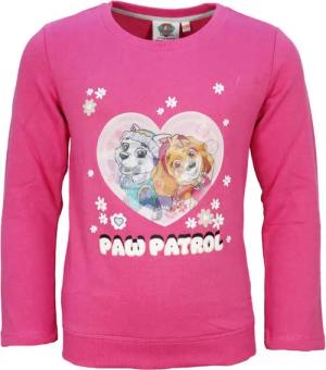 PAW PATROL Rundhalspullover Paw Patrol Skye Everest Kinder Pullover Pulli Wechselbild Gr. 98 bis 128