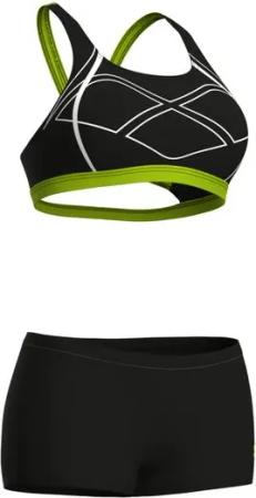 Arena Bustier-Bikini arena Feel Damen Graphic Bikini (2-St)