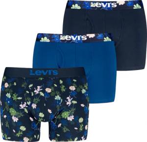 Levis Boxershorts "LEVIS MEN FLOWER BOXER BRIEF 3P ECOM", (3er Pack), mit floralem Muster