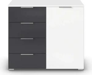 rauch Schubkastenkommode "Monza Kommode Sideboard Wäscheschrank", mit 4 geräumigen Schubkästen in trendigen Farbkombinationen