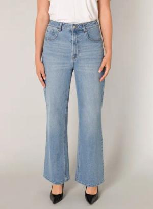 Base Level Weite Jeans "Amy", mit Waschung