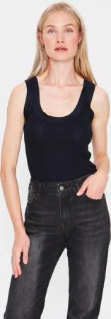 Saint Tropez Tanktop "SZ-MAYA TANK TOP", mit Seidenanteil